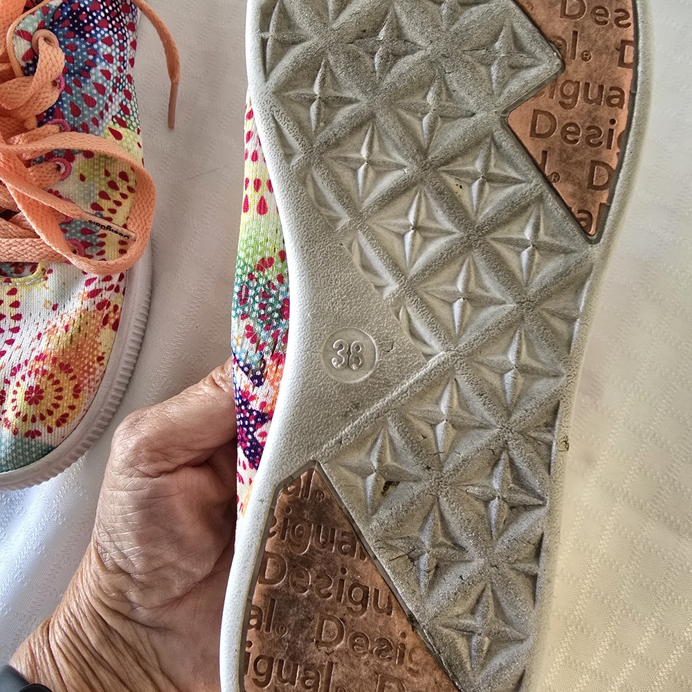 Desigual Multicolor Patterned Espadrilles - Picture 4 of 5